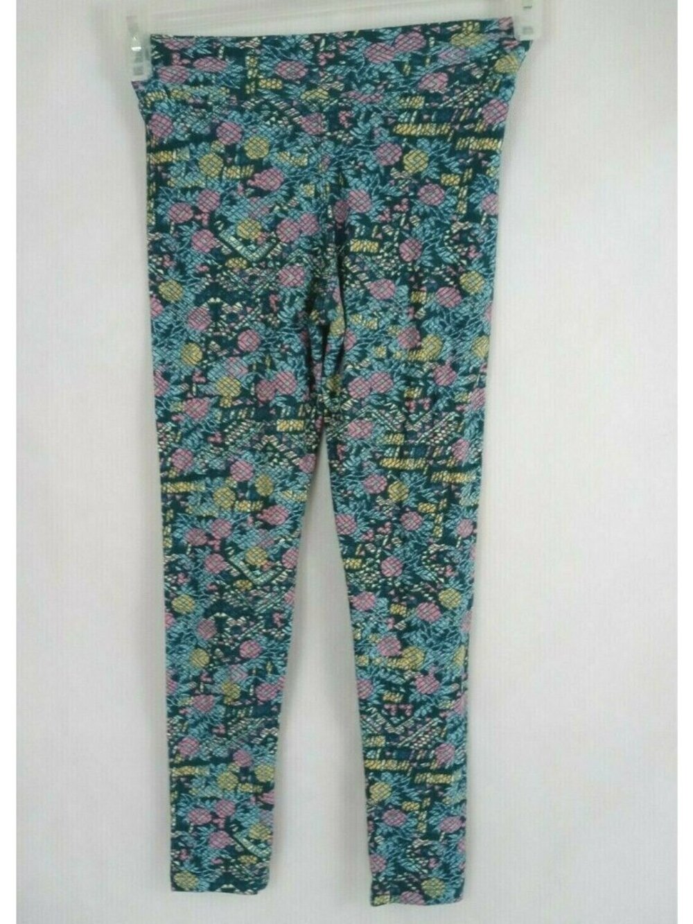 LuLaRoe Tween Leggings With Multi-Color Floral Design